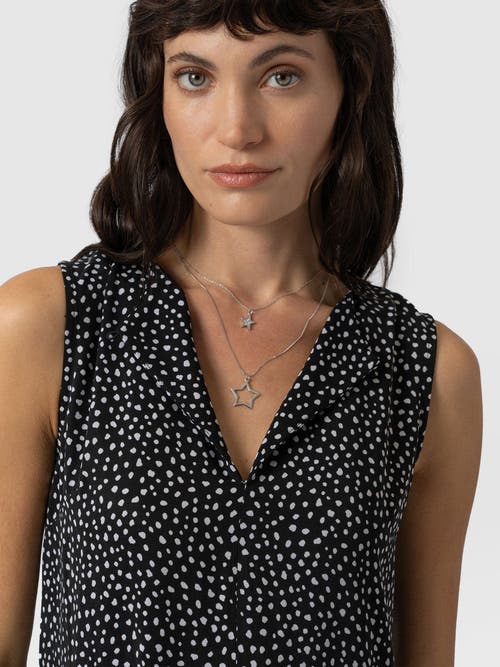 Saint And Sofia Saint + Sofia Greenwich Dress In Black