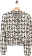 ATELIER LUXE Cropped Patterned Jacket