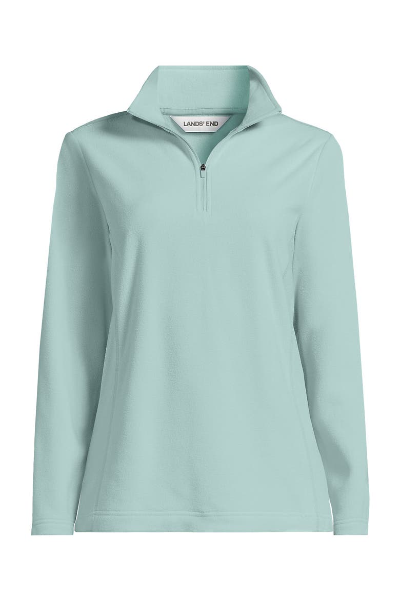 Anyweather Fleece Quarter Zip Pullover, Alternate, color, Light Seagrass