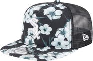 New Era Men's New Era Black Chicago White Sox Adventure Pattern Golfer Trucker Snapback Hat
