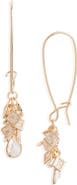 Nordstrom Shaky Cubic Zirconia Cluster Drop Earrings