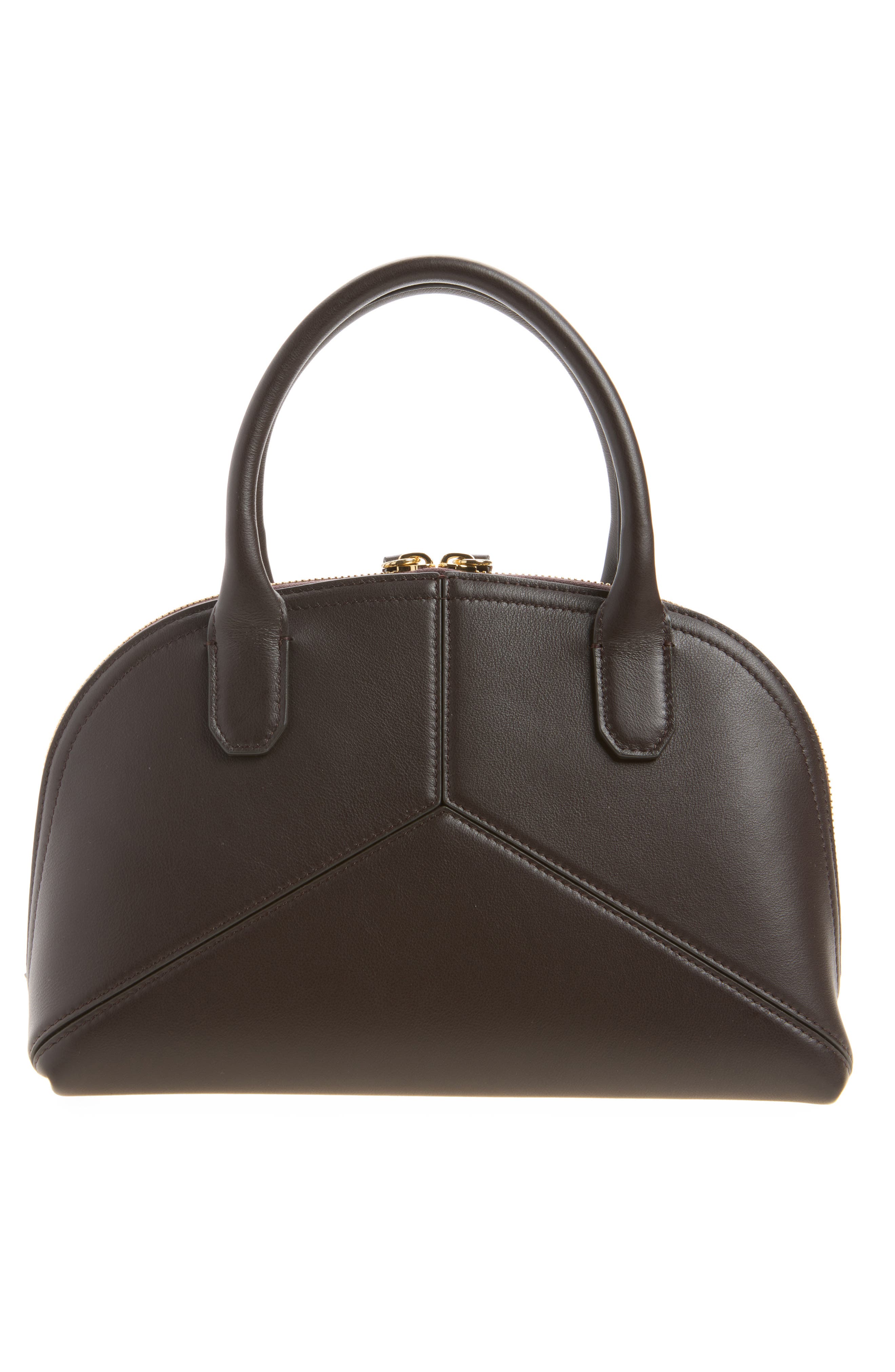 Victoria Small Leather Doctor Bag, Alternate, color, COFFEE LIQUEUR