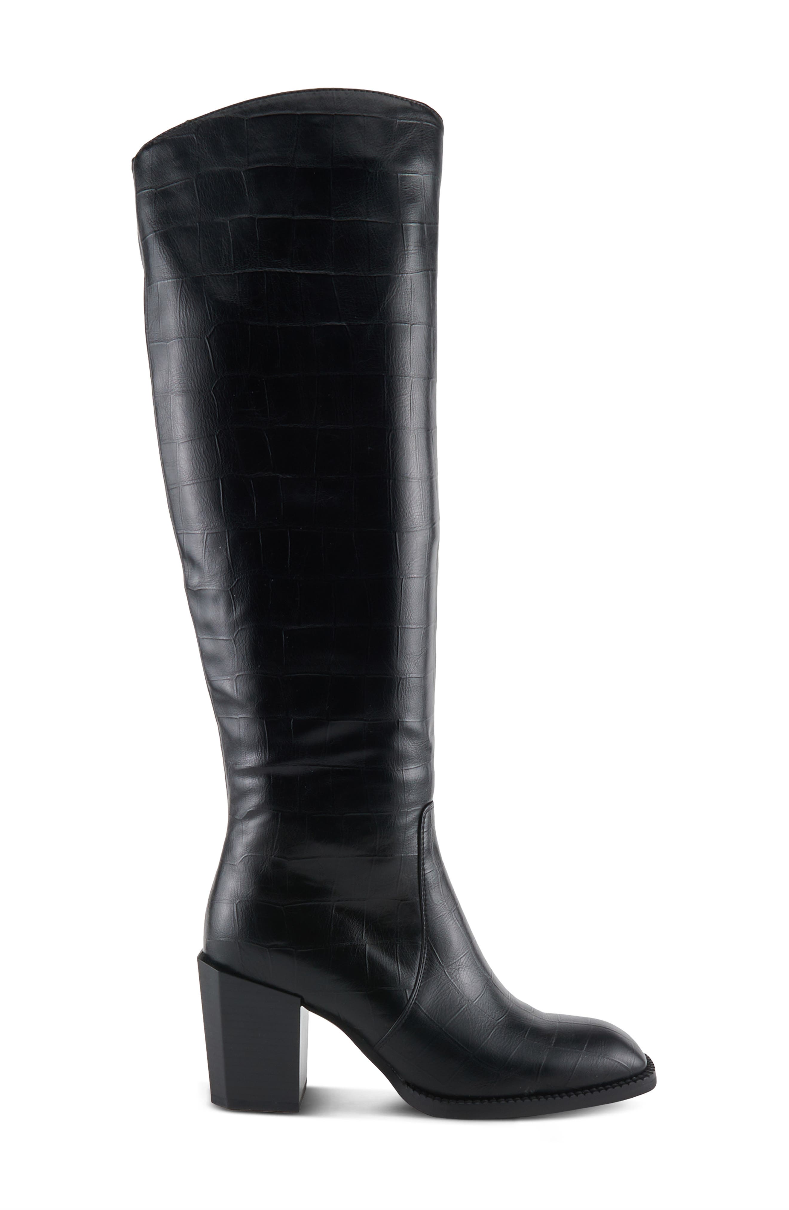 AZURA BY SPRING STEP Bestilmihart Over the Knee Boot, Alternate, color, Black