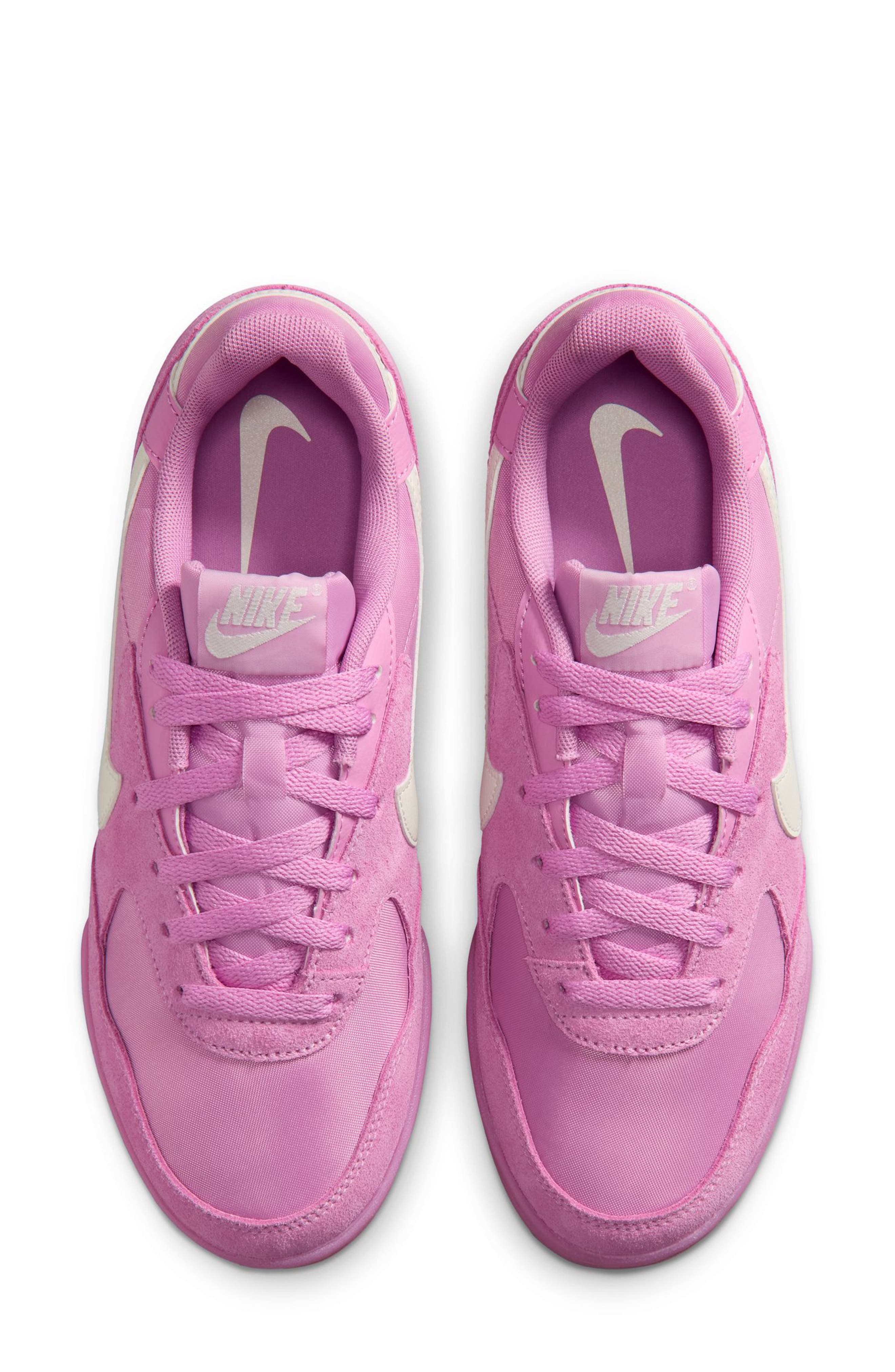 Nike Terra Manta Suede Low Top Sneaker, Alternate, color, Magenta/ Sail