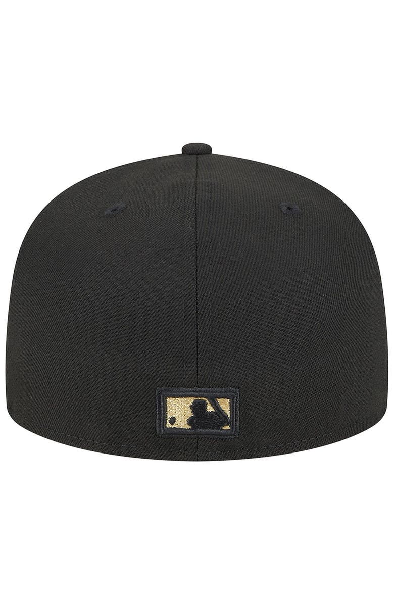 New Era Men's New Era Black California Angels Cooperstown Collection 2023 59FIFTY Day 59FIFTY Fitted Hat, Alternate, color, 