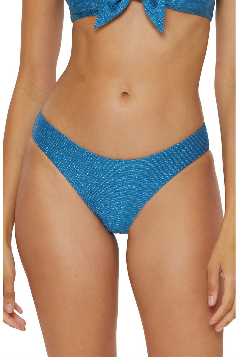 Luxe Adela Hipster Bikini Bottoms, Main, color, LAGOON