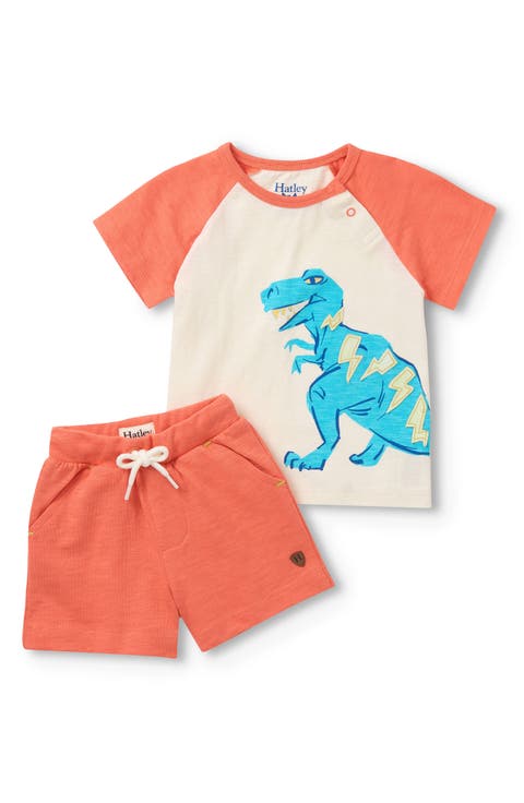 Kids' Stegosaurus T-Shirt & Shorts Set (Baby & Toddler)
