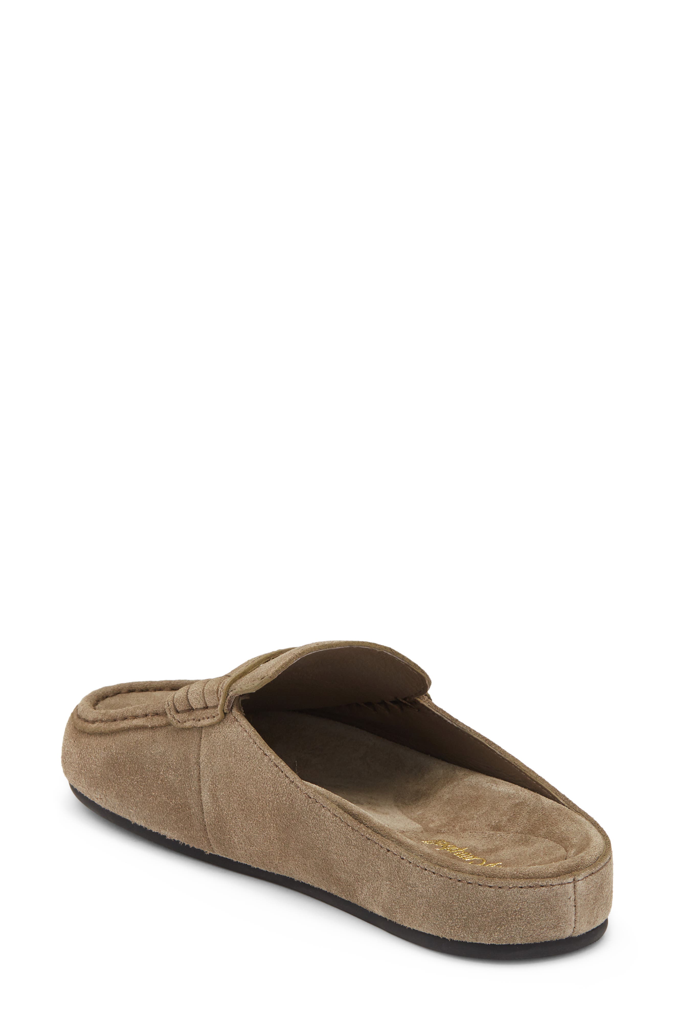 Jeffrey Campbell Flipper Mule, Alternate, color, Light Khaki Suede