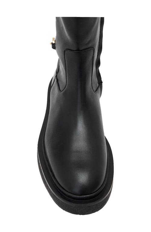 Allsaints Escher Rider Knee High Boot In Black