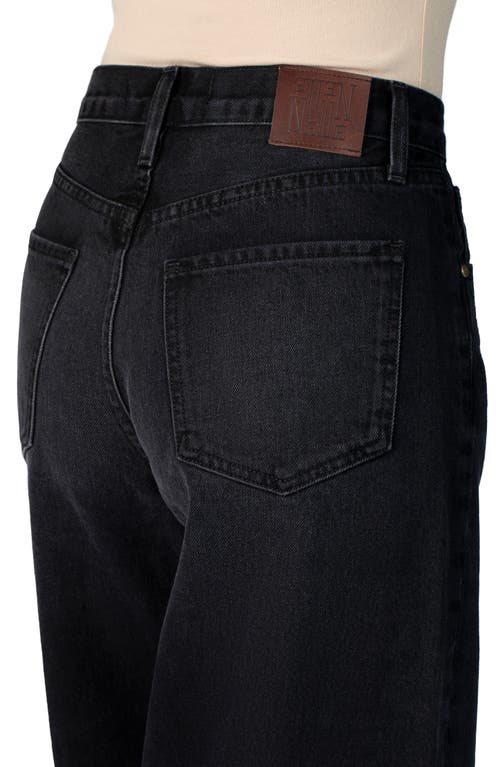 Nelle Atelier The Laura Petite Wide Leg Jean In Kohl