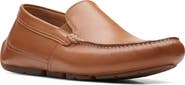 Clarks® Markman Plain Leather Loafer