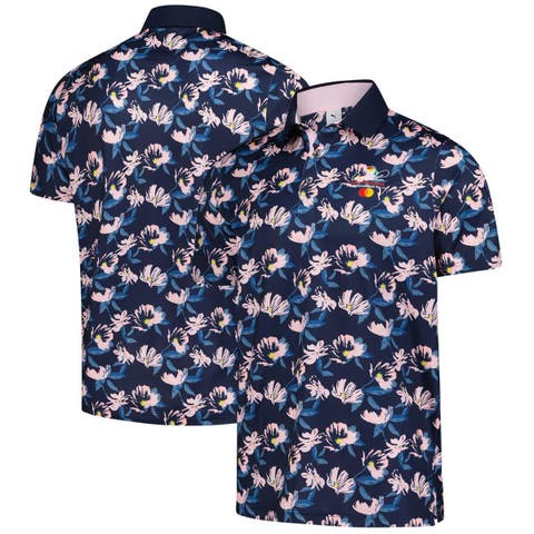 Men's Puma  Navy Arnold Palmer Invitational Springs Floral Polo