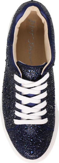 Sidny Crystal Pavé Platform Sneaker