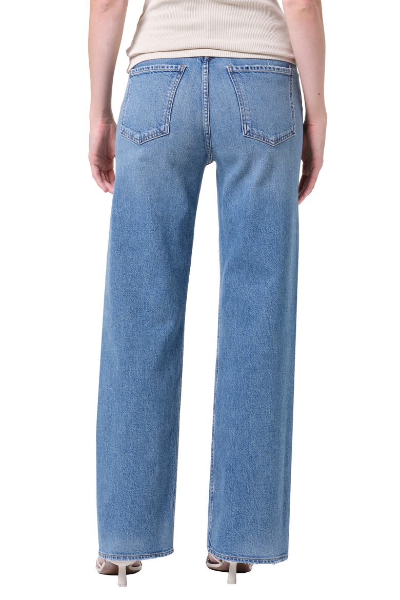 Ren High Waist Wide Leg Jeans, Alternate, color, MEASURE M IND