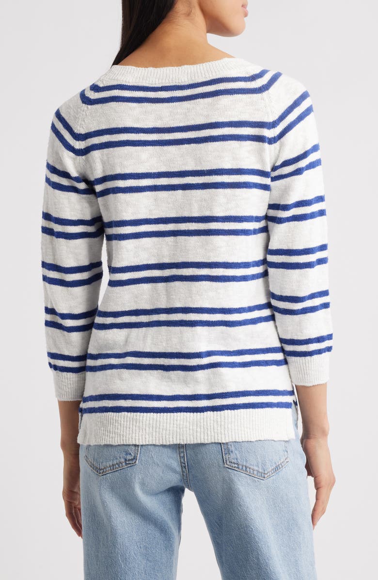 Hatley Stripe Crewneck Sweater, Alternate, color, 