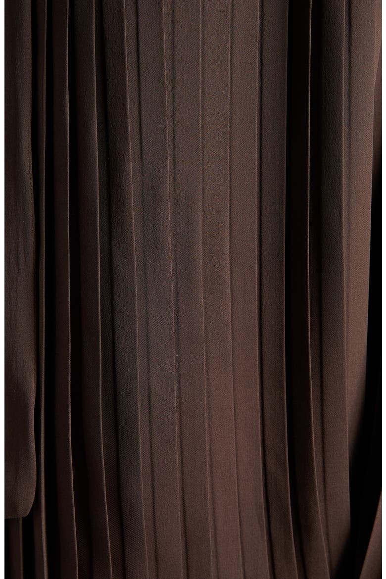 Lavallière Plissé Top, Alternate, color, MUSK