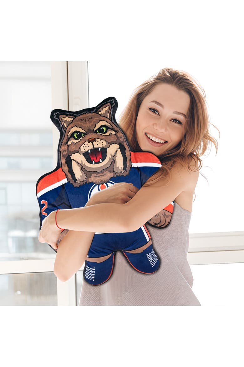 Edmonton Oilers Hunter 24" Mascot Bleacher Buddy, Alternate, color, None