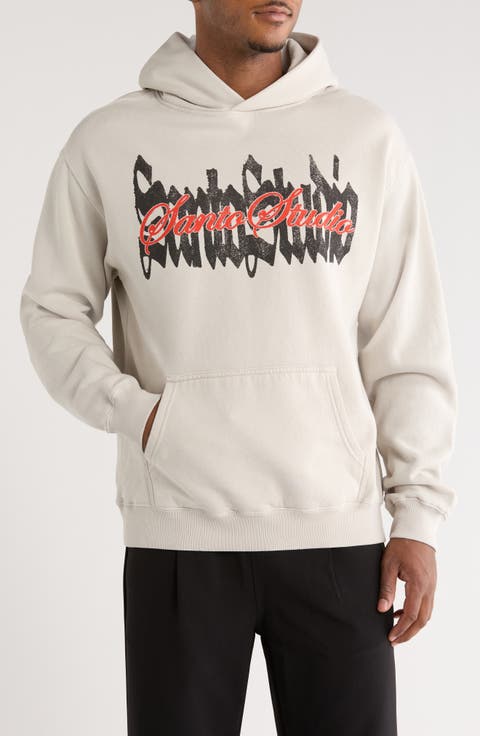 Script Logo Cotton Fleece Hoodie