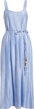 CIEBON Claudia Tie Waist Midi Dress