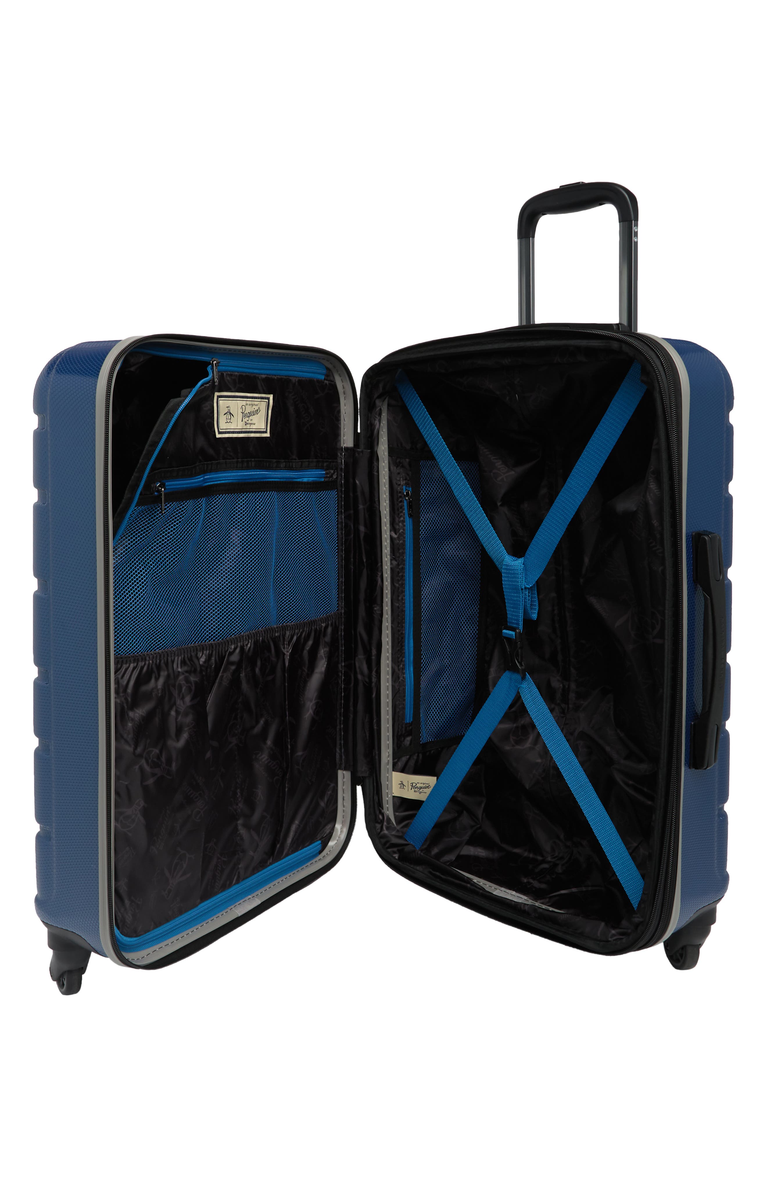 Original Penguin Crimson 25-Inch Spinner Packing Case, Alternate, color, 