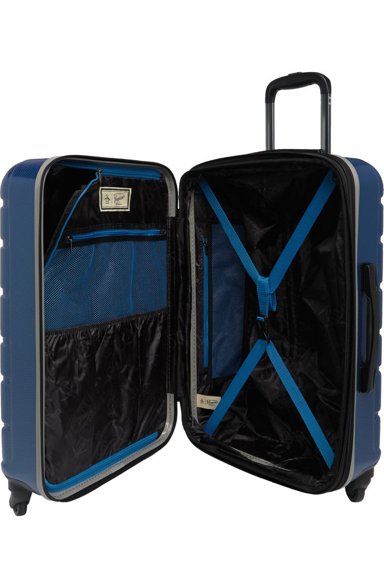 Original Penguin Crimson 25-Inch Spinner Packing Case, Alternate, color,