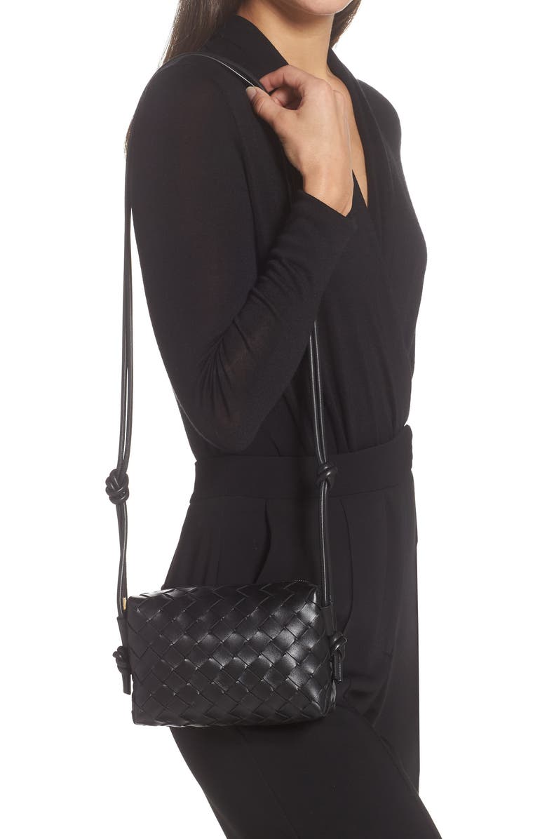 Bottega Veneta Small Intrecciato Leather Crossbody Bag, Alternate, color,