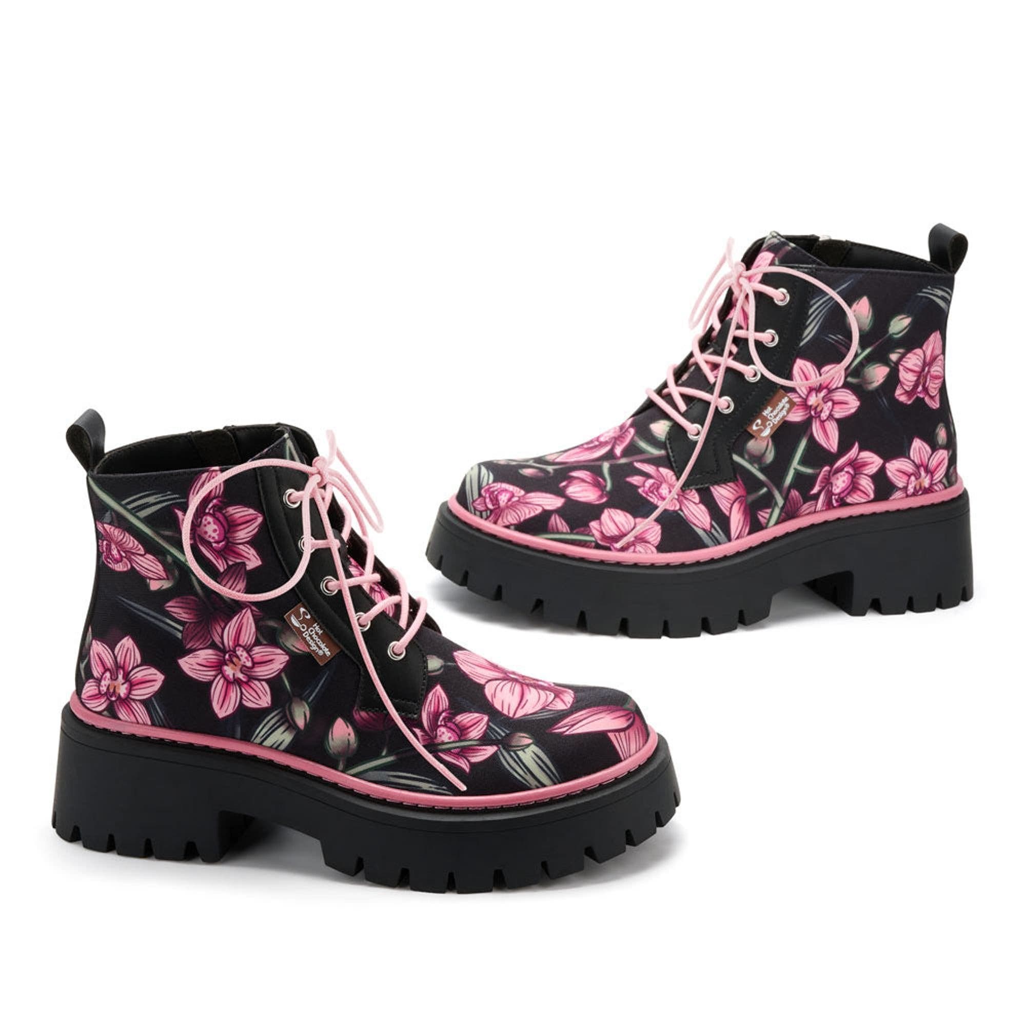 Orchid Women's Chunky Platform Boots, Alternate, color, Orchid