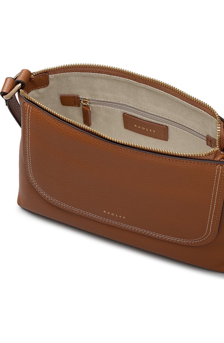 Radley Colwyn Road Small Ziptop Crossbody Bag, Alternate, color, Indus Tan