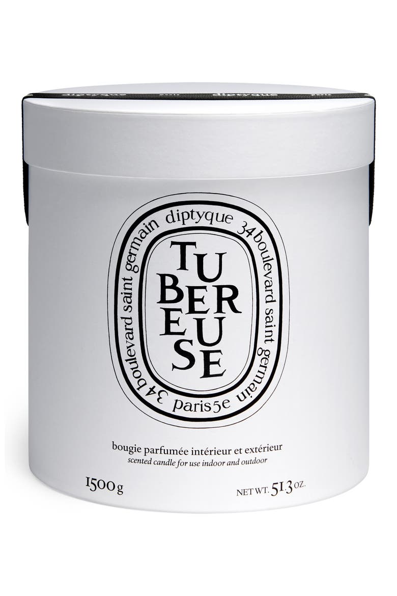 Tubéreuse (Tuberose) Very Large Scented Candle, Alternate, color, RED VESSEL