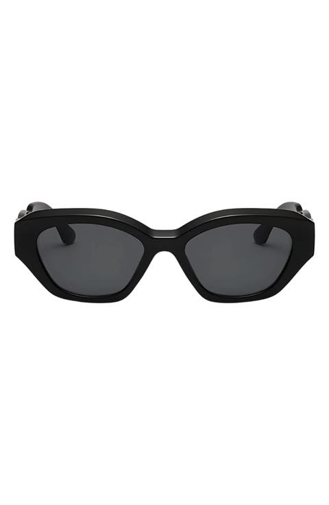 Kell 52mm Polarized Geometric Sunglasses