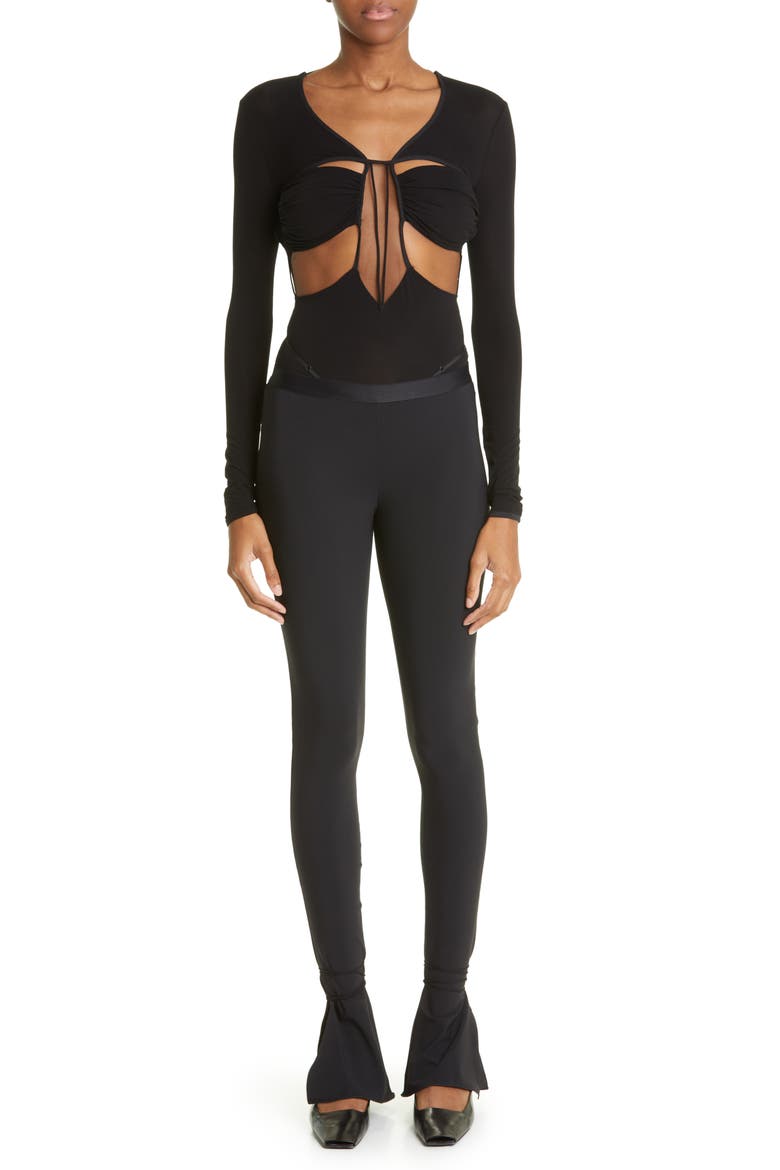 Flare Leggings, Alternate, color, BLACK