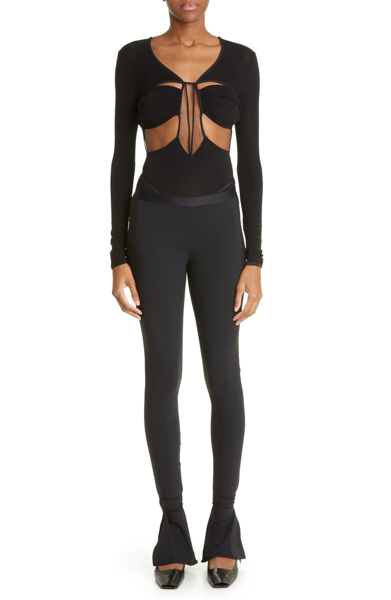 Nensi Dojaka Flare Leggings, Alternate, color, 