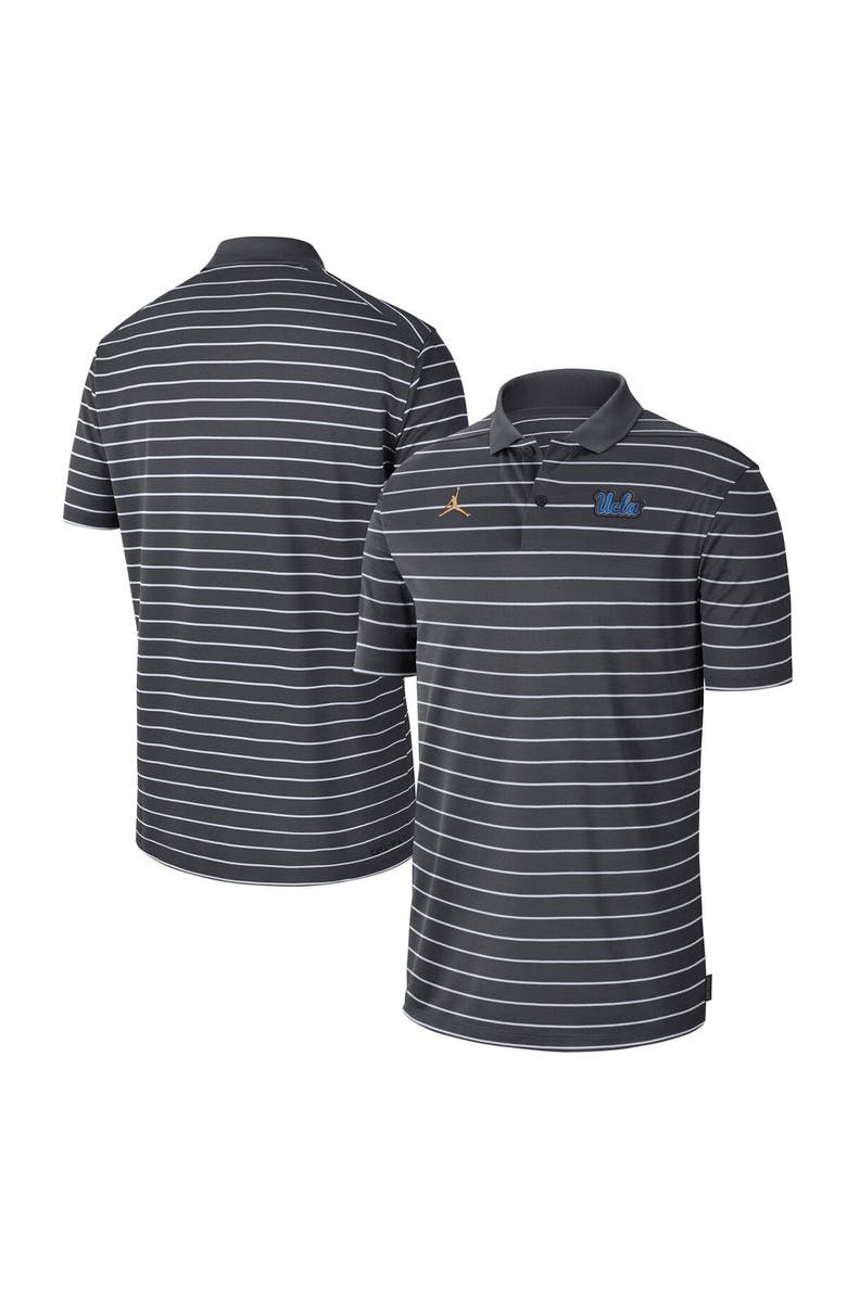 Jordan Brand Men's Jordan Brand Anthracite UCLA Bruins 2022 Early Season Coaches Performance Polo, Alternate, color, 