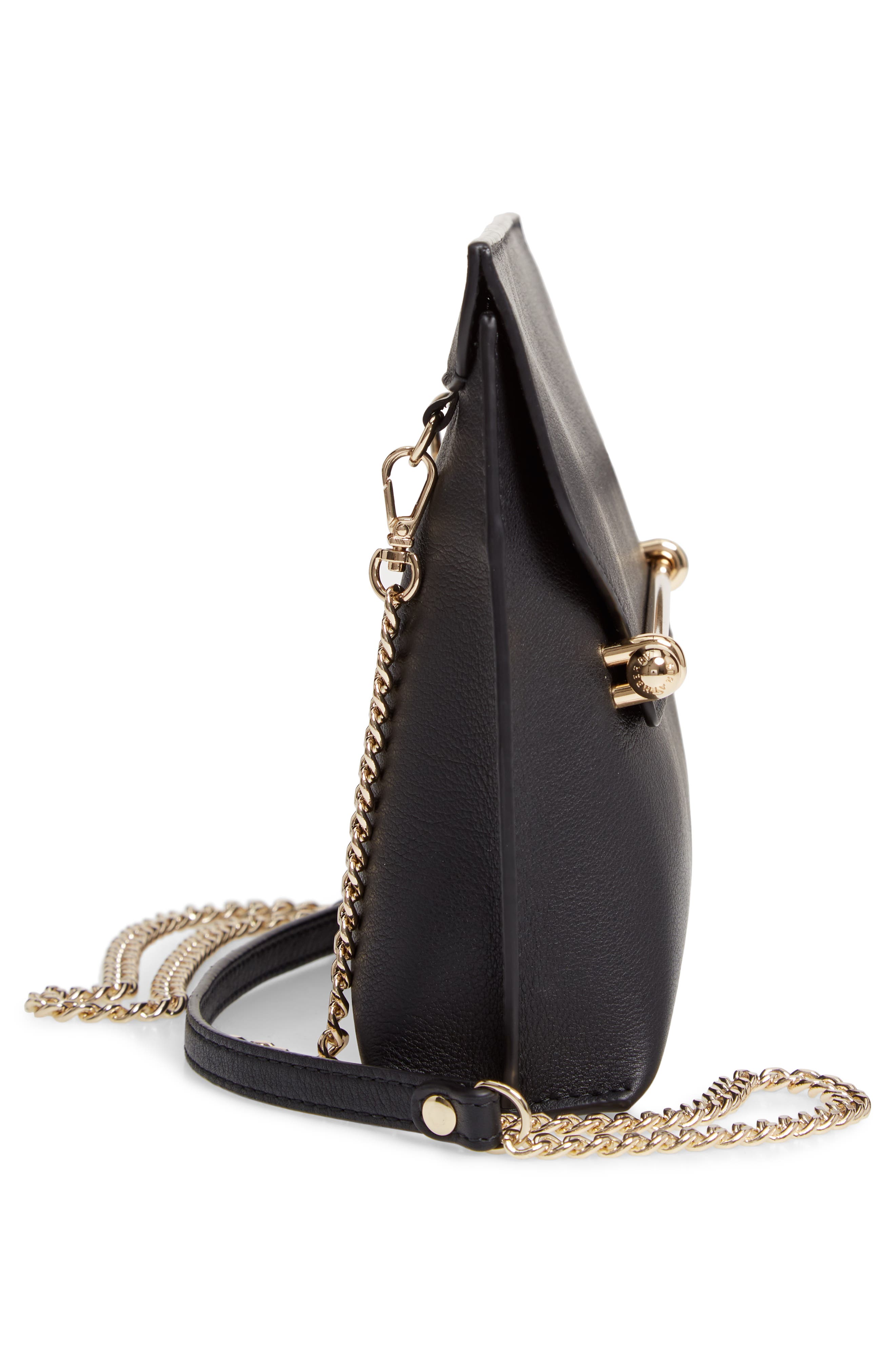 Strathberry East/West Stylist Calfskin Leather Clutch, Alternate, color, 