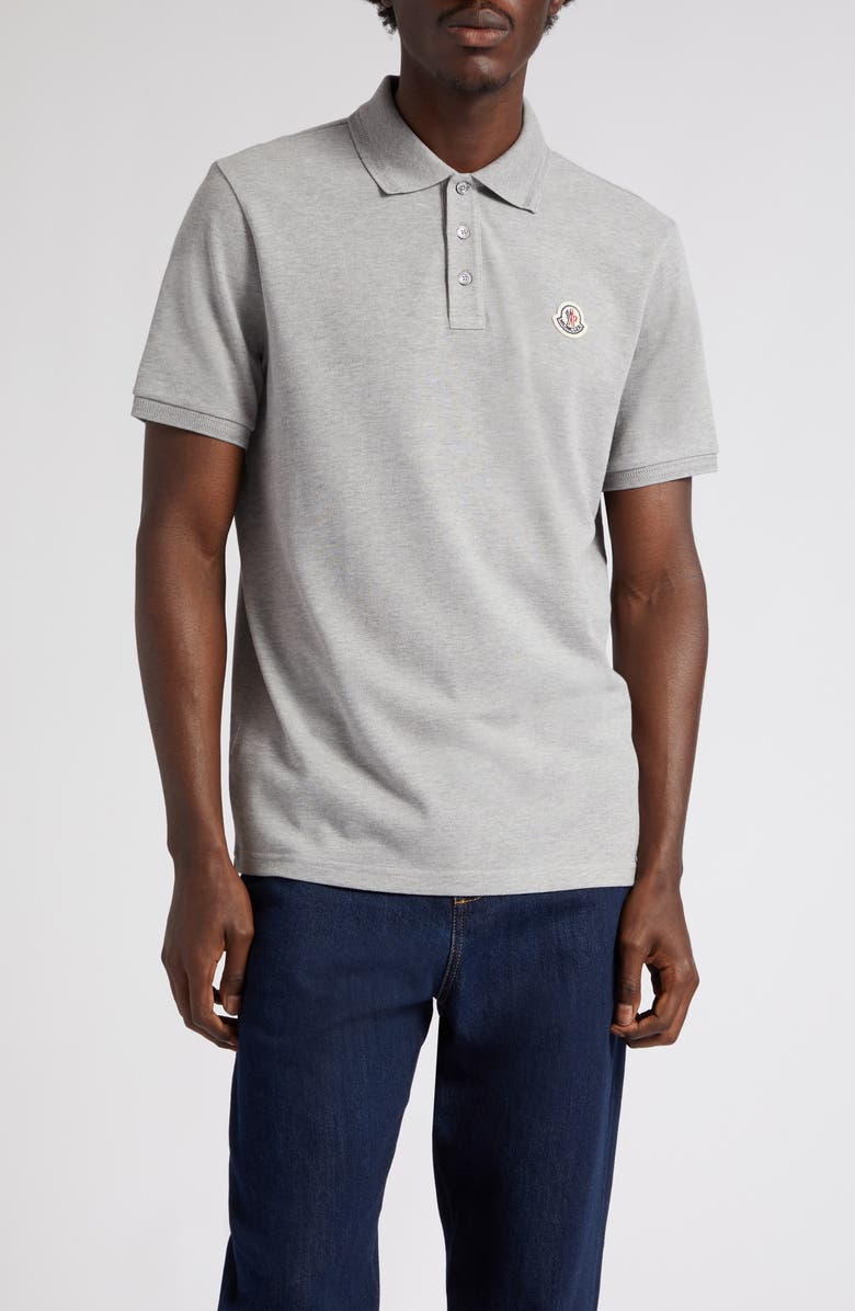 Moncler Maglia Short Sleeve Cotton Polo, Main, color,