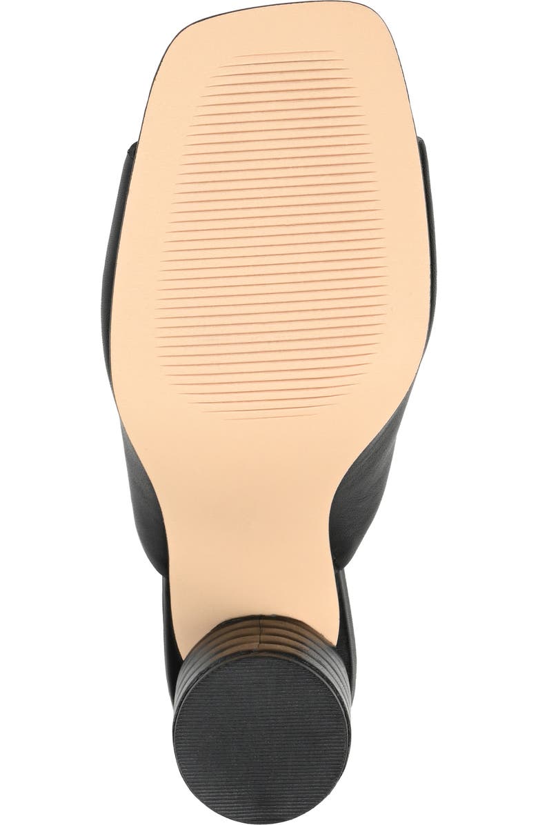 Journee Signature Karah Sculpted Ribbed Block Heel Sandal, Alternate, color,