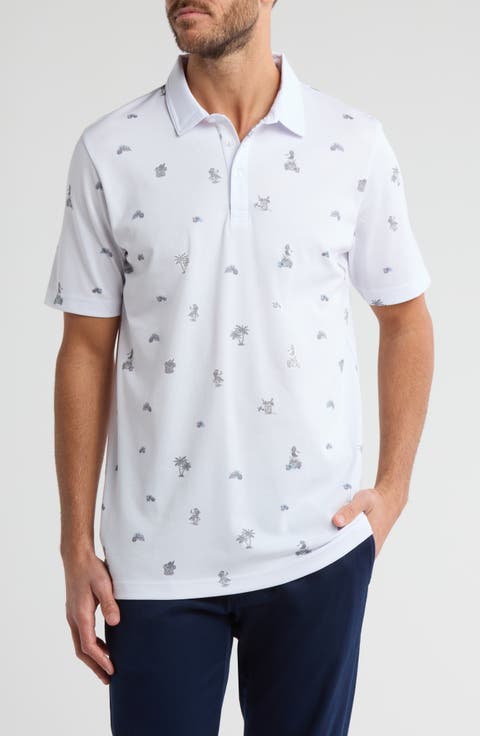 Around the Island Cotton Blend Polo