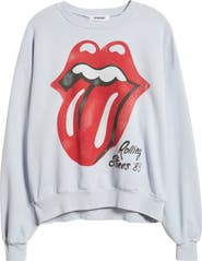 Daydreamer Rolling Stones Cotton Graphic Sweatshirt