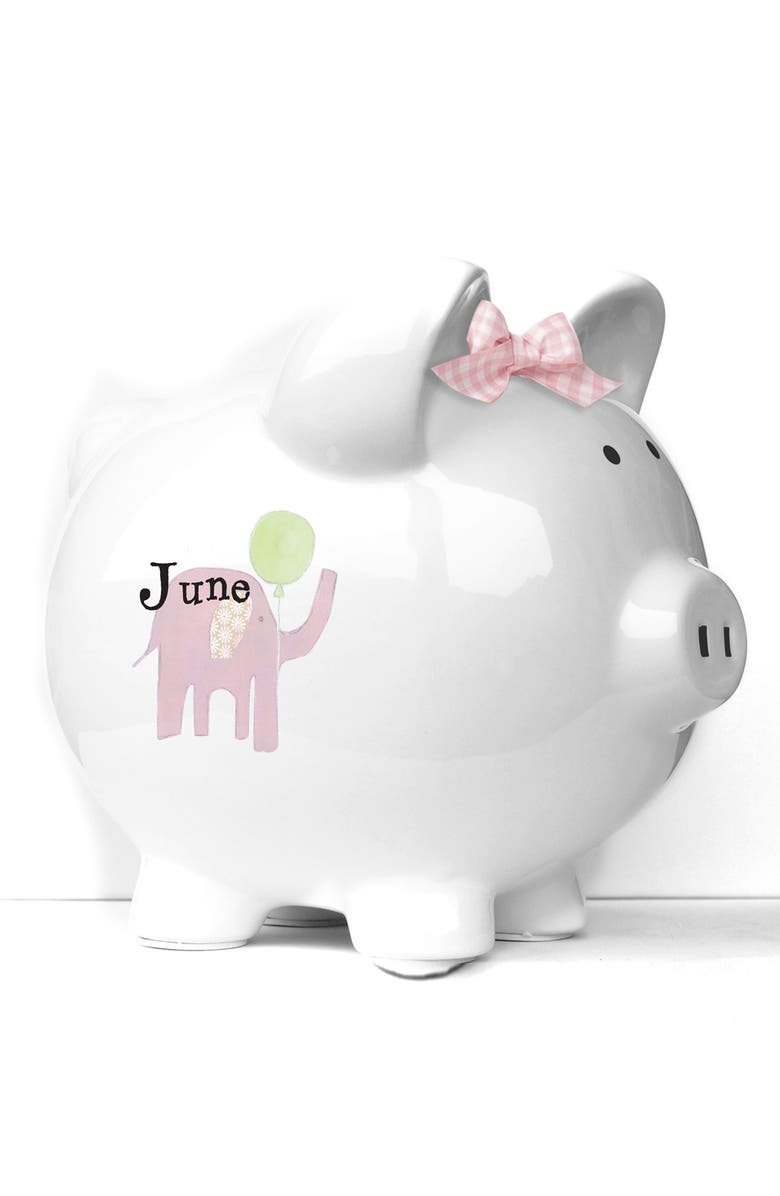 Someday Inc. 'Elephant' Personalized Piggy Bank, Main, color,