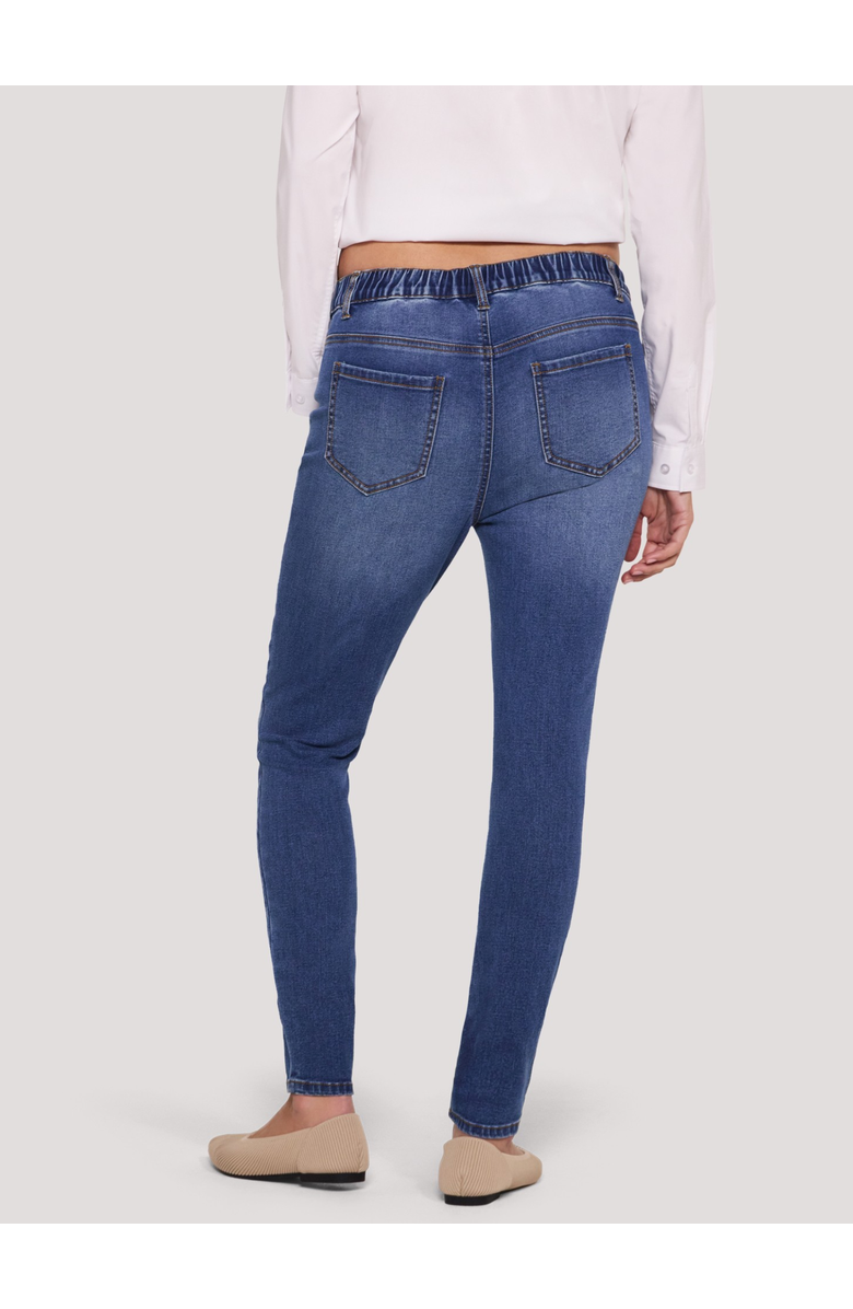 MOTHERHOOD MATERNITY Under the Belly Ankle Skinny Jeans, Alternate, color, Medium Wash