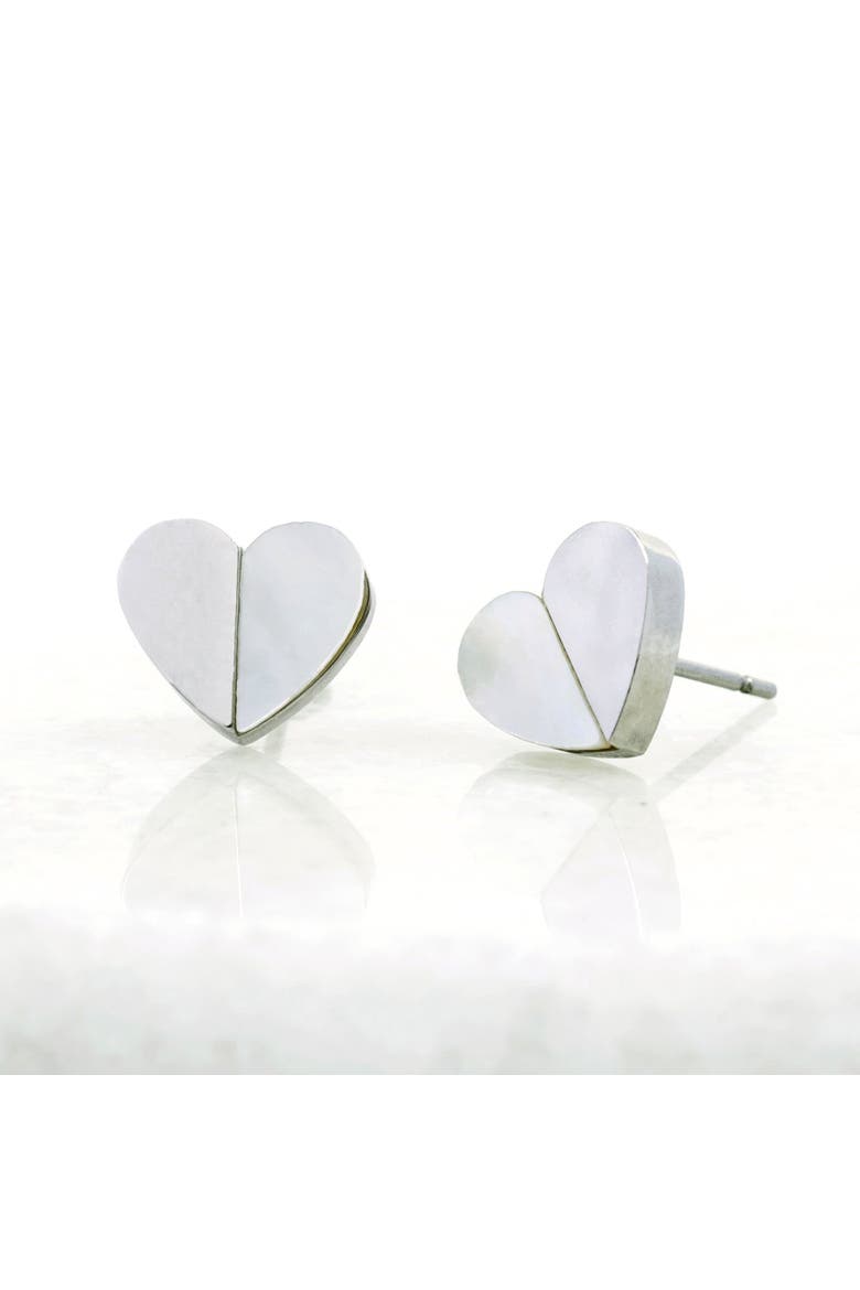 Give Hope Earrings in Silver, Main, color, Silver