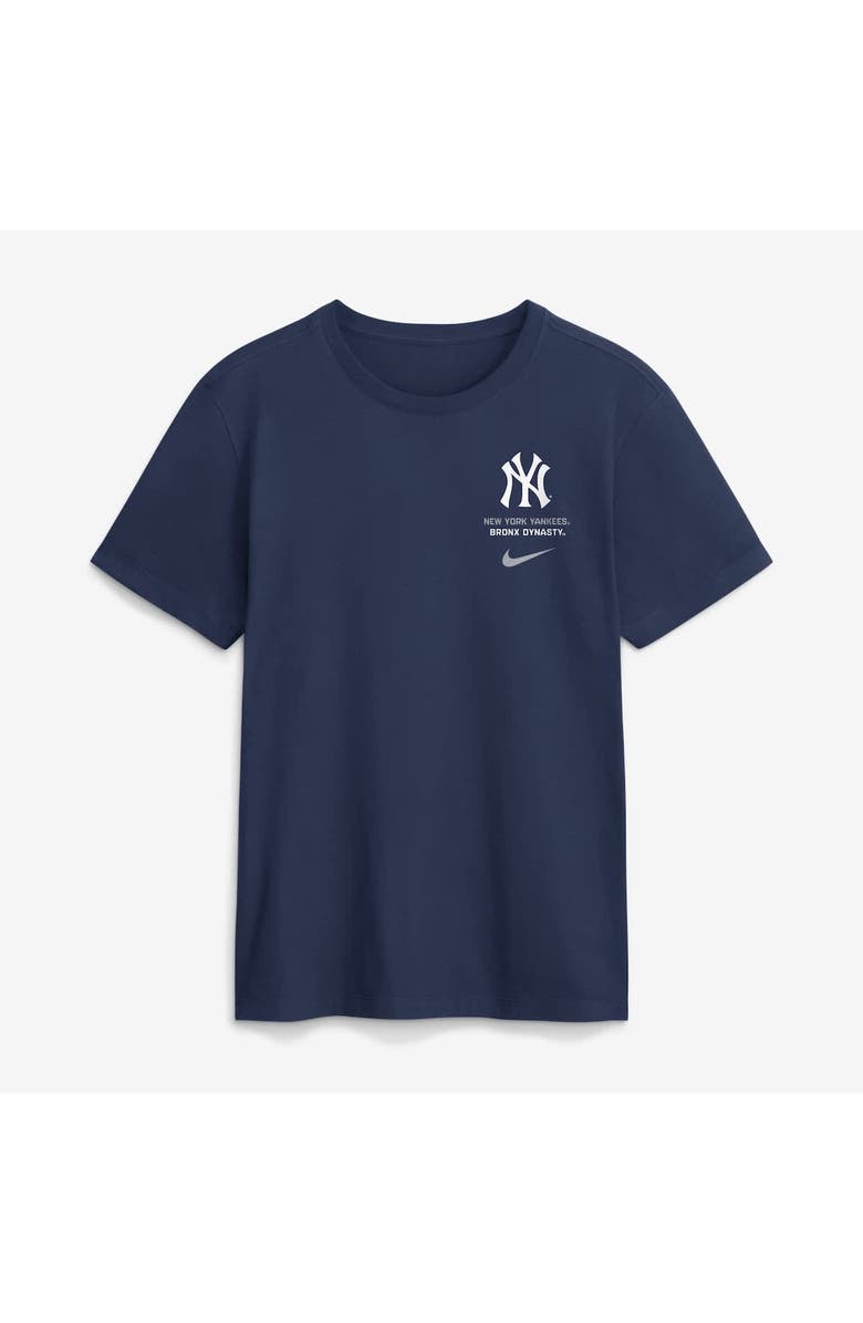 Nike Men's Nike Navy New York Yankees Primetime 2-Hit T-Shirt, Alternate, color, Navy