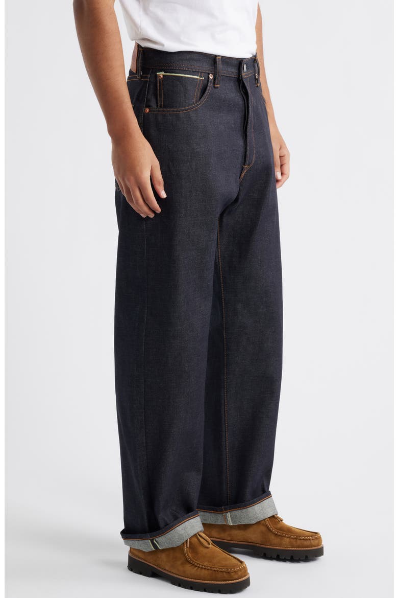 Wide Straight Leg Jeans, Alternate, color, DRY