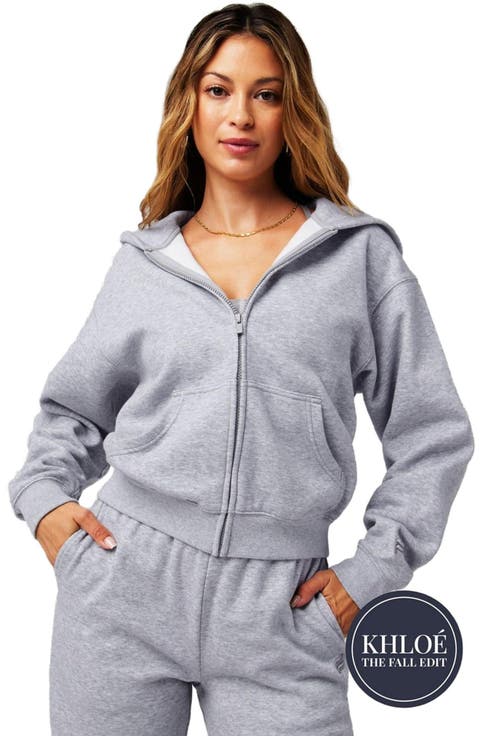 Women's Cozy Fleece Full Zip Hoodie