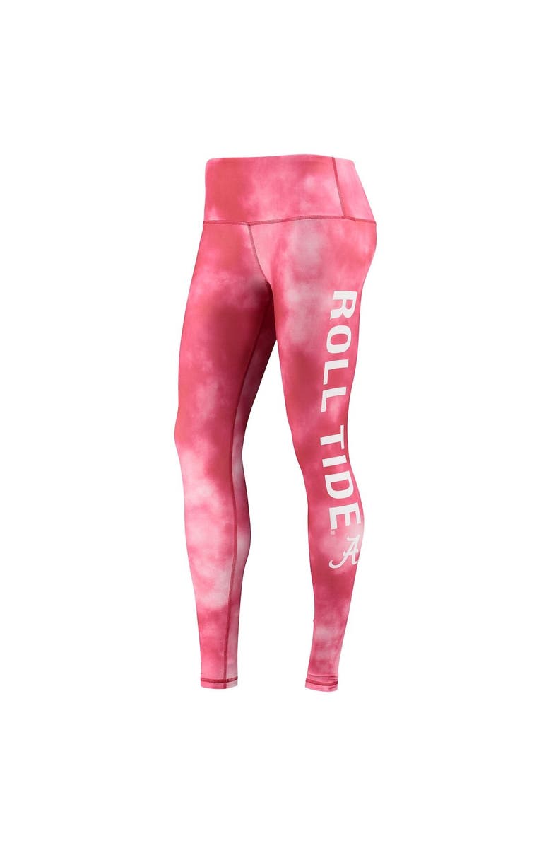ZOOZATZ Women's ZooZatz Crimson Alabama Crimson Tide Cloud Dye Mist Leggings, Alternate, color, 