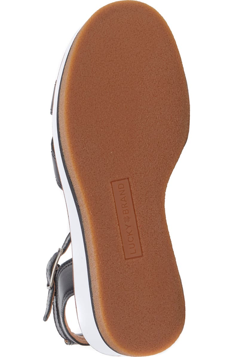Lucky Brand Tarhi Wedge Sandal, Alternate, color,