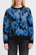 ICHI Povoke Floral Sweater