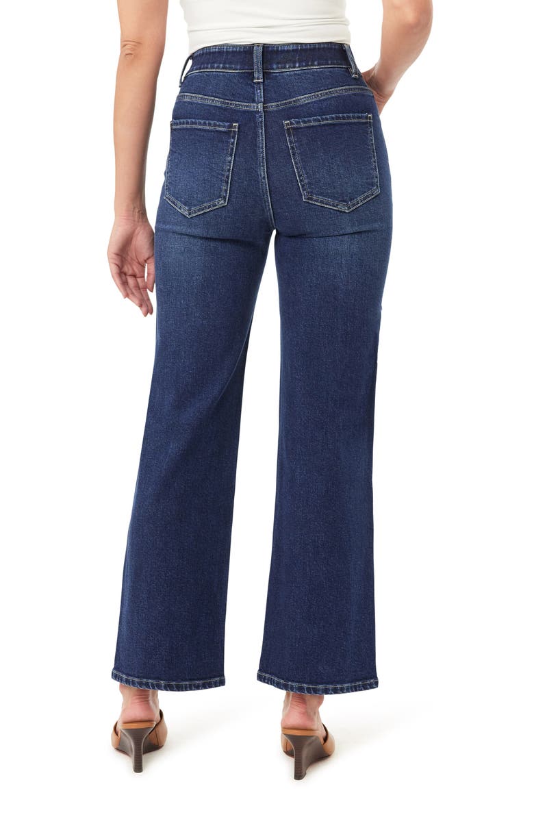 CURVE APPEAL Coffee Date 28.5-Inch High Waist Straight Leg Jeans, Alternate, color, Celeste
