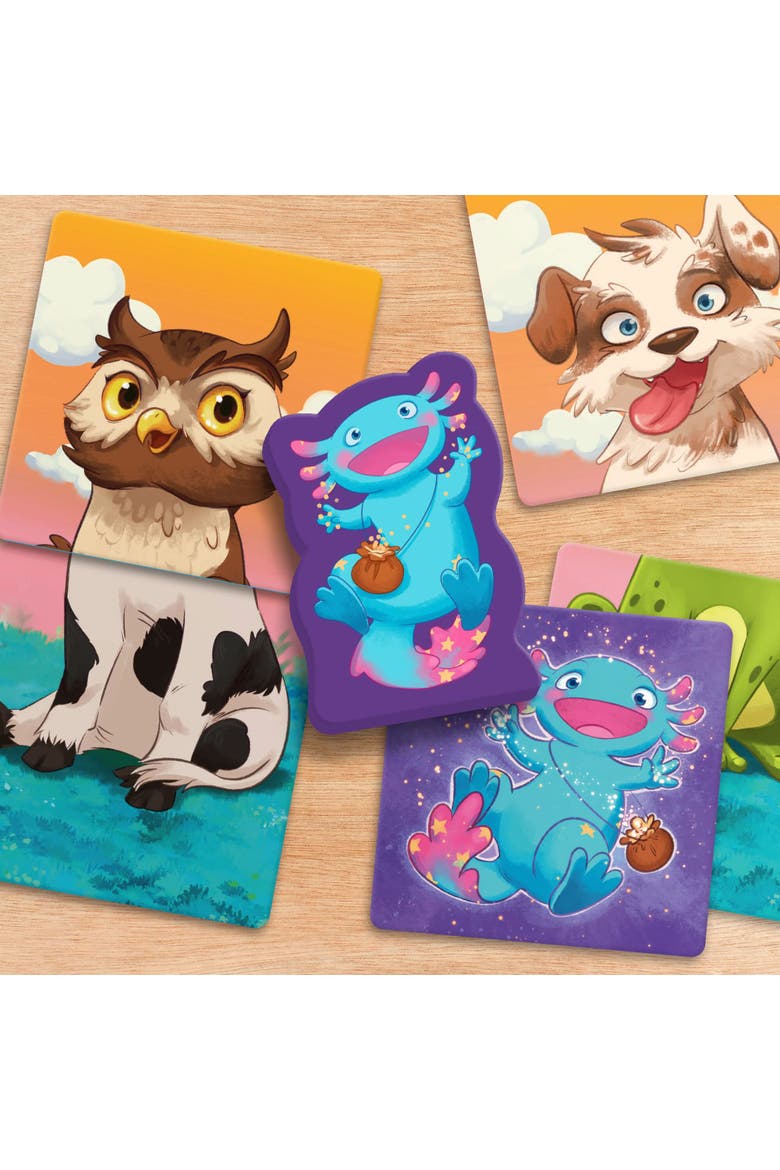 Mixalotl Fast-Paced Animal Matching Game, Alternate, color, Multi