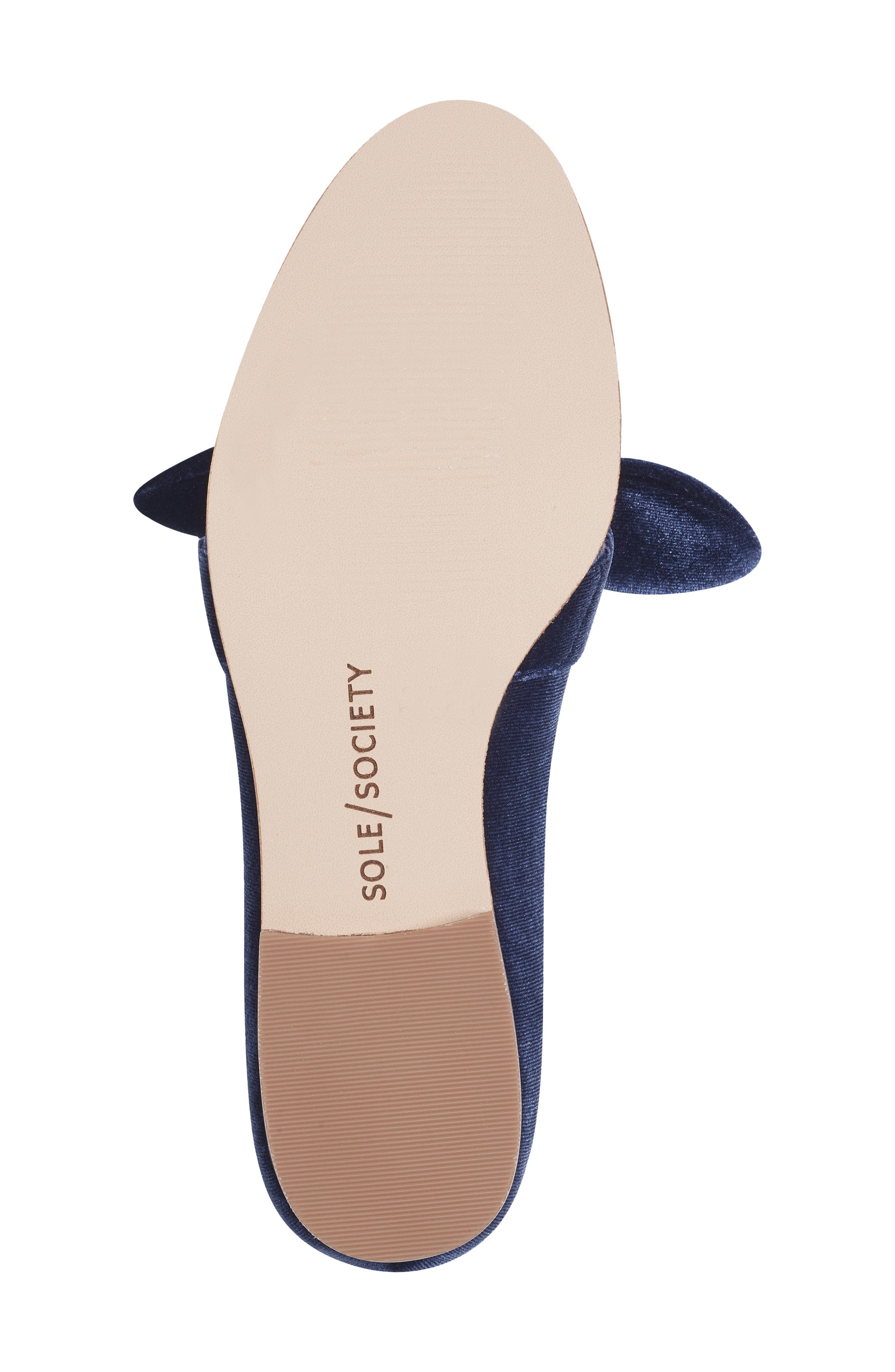 Jamia Bow Loafer, Alternate, color, OXFORD BLUE VELVET